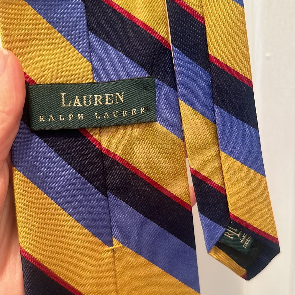 Ralph Lauren 100% silk tie